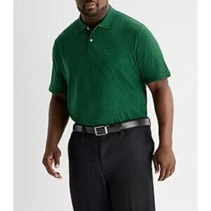 St Johns Bay Big & Tall Regular Fit Polo Galapagos Green 2XL